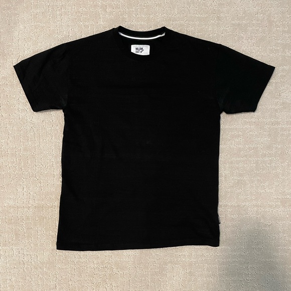 Men’s William Rast Black Textured Tee Shirt - Picture 2 of 6